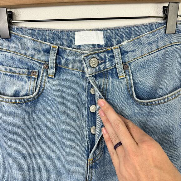 Boyish by HER NWT The Billy Ombre Blade Runner High Waist Button Fly Skinny Jean - Picture 4 of 9